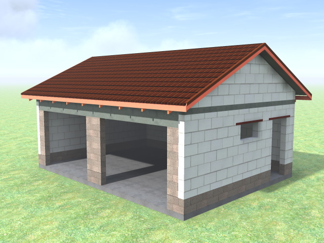 Способы подсчета размеров и количества пеноблоков для строительства гаража